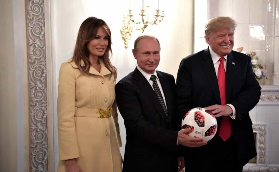 Donald trump on ukraine putin and trump during their time together in helsinki