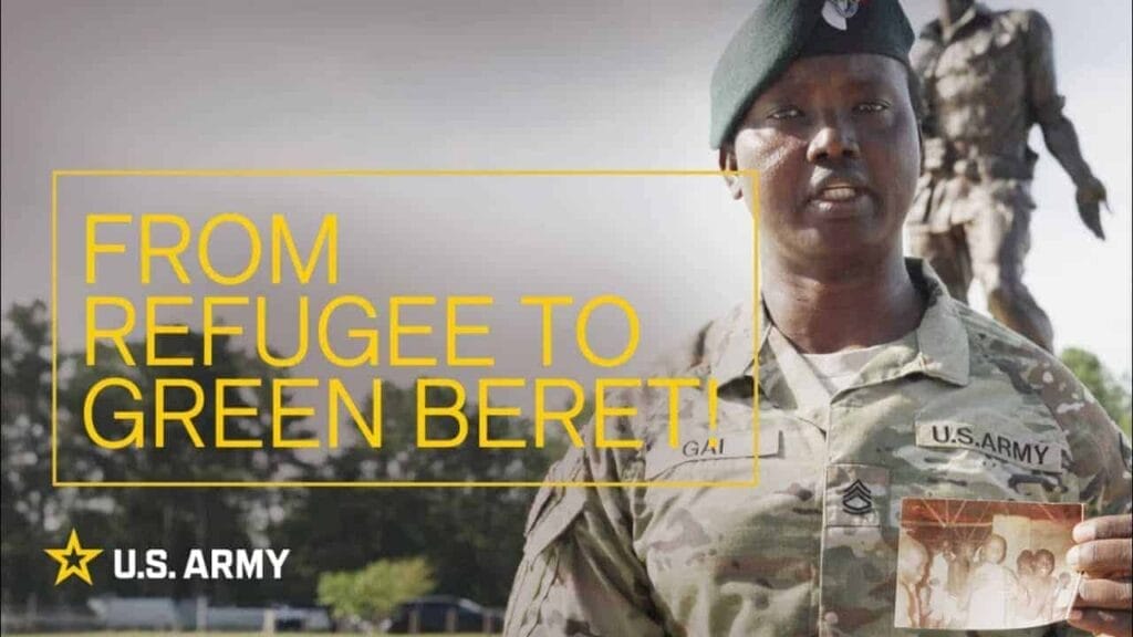 Green beret video cover